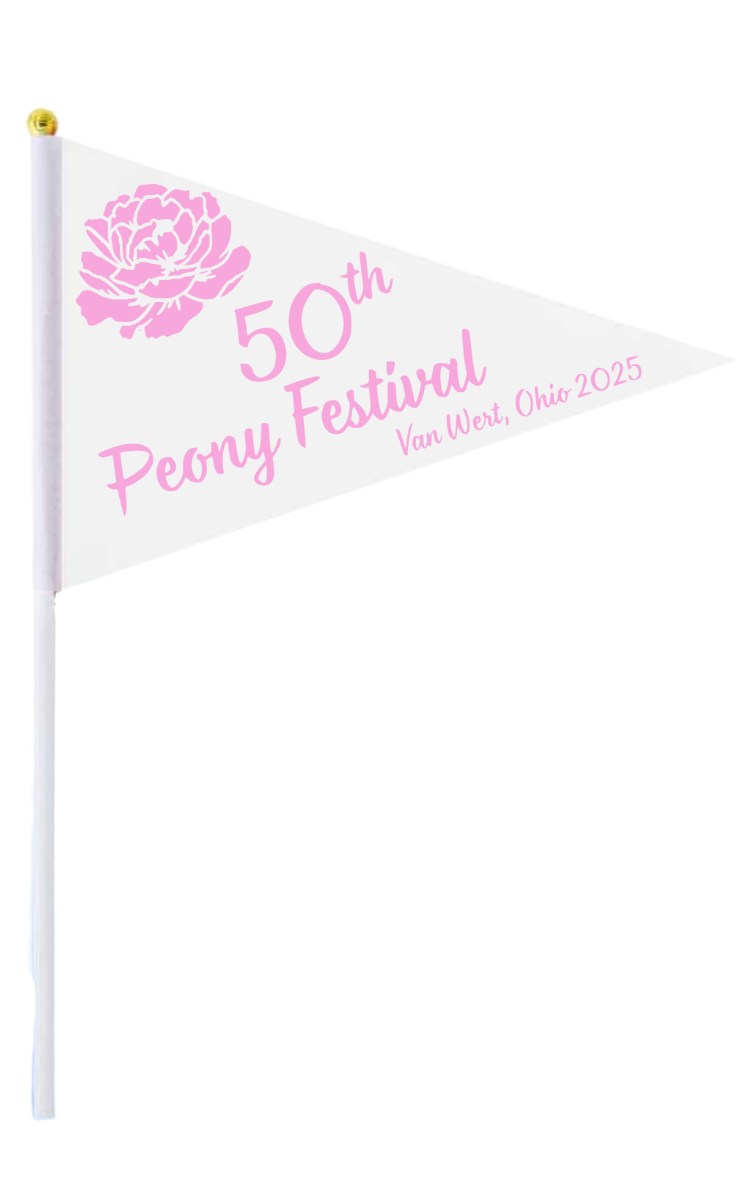 50th Peony Flag