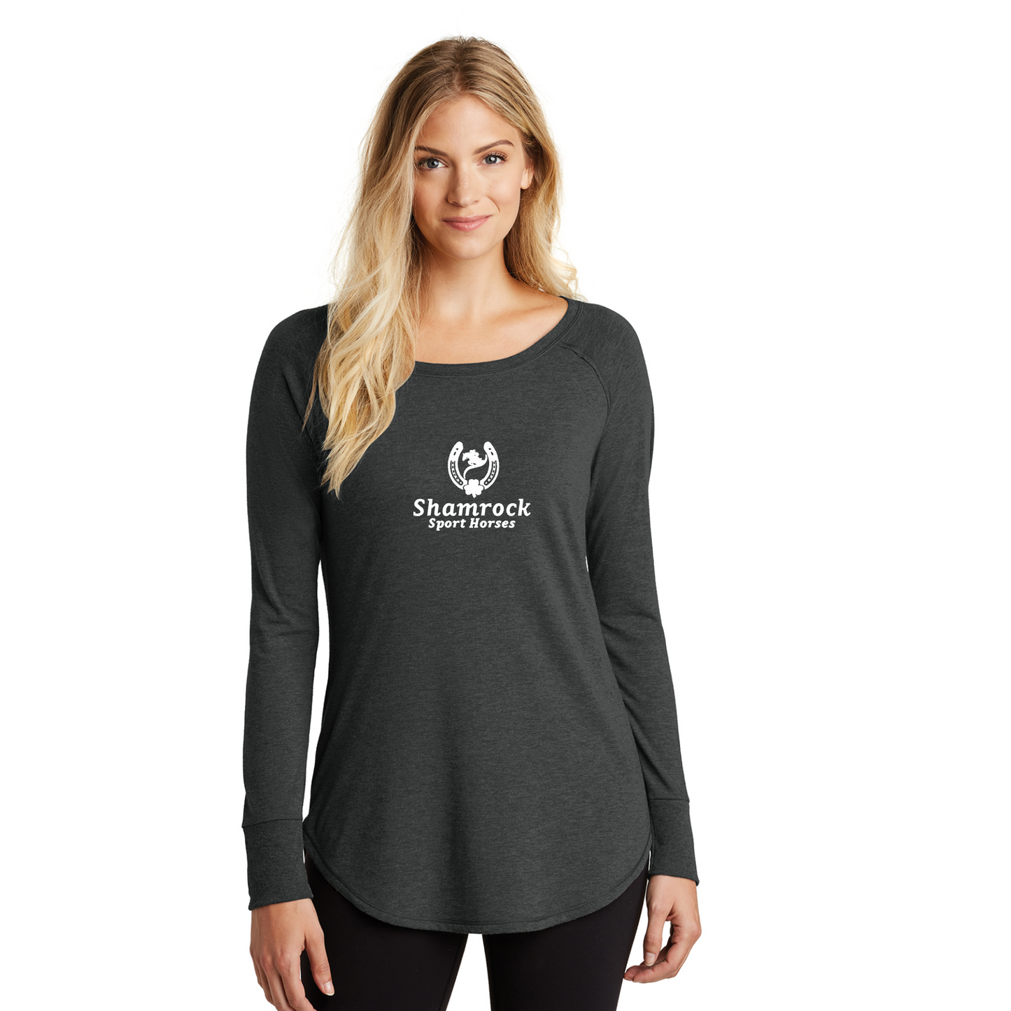 District Women’s Perfect Tri ® Long Sleeve Tunic Tee---DT132L