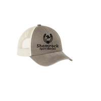 Port Authority Beach Wash® Mesh Back Cap Embroidered--C943