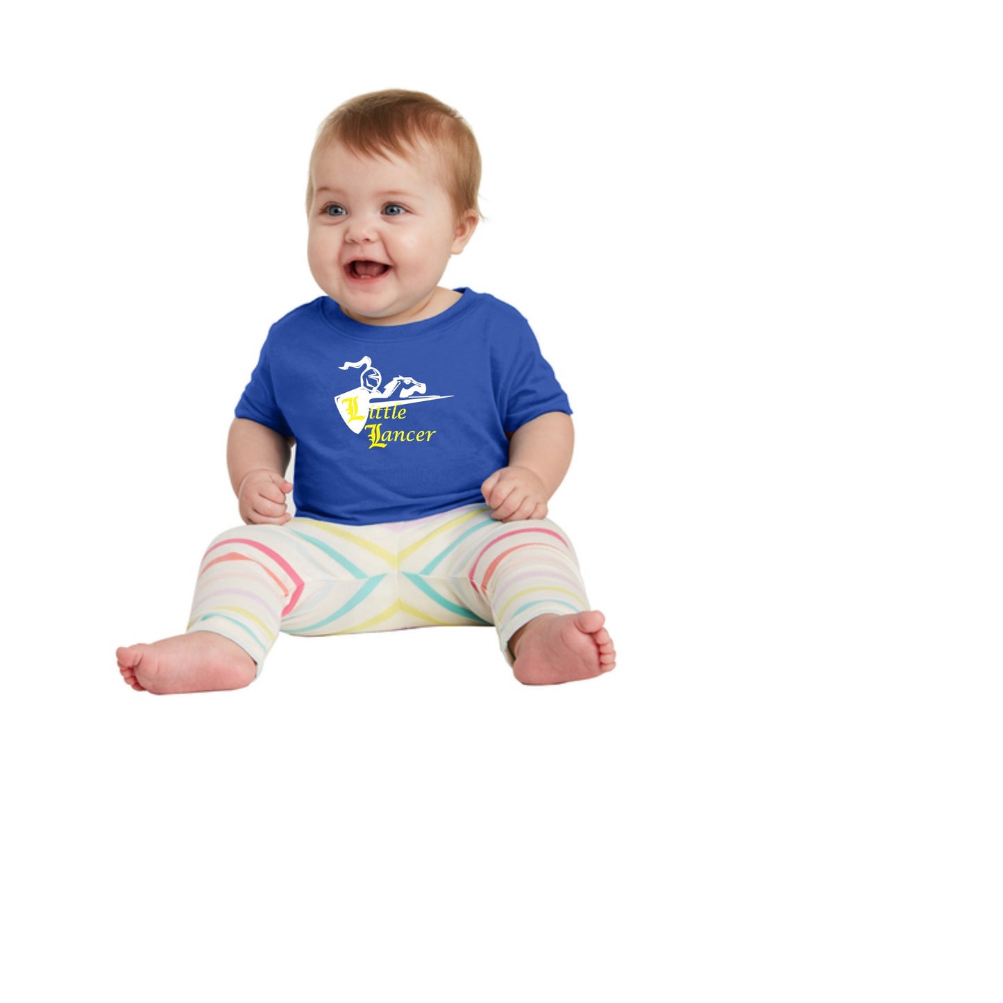 Little Lancer-Port & Company Toddler and Infant Crew and Onesie