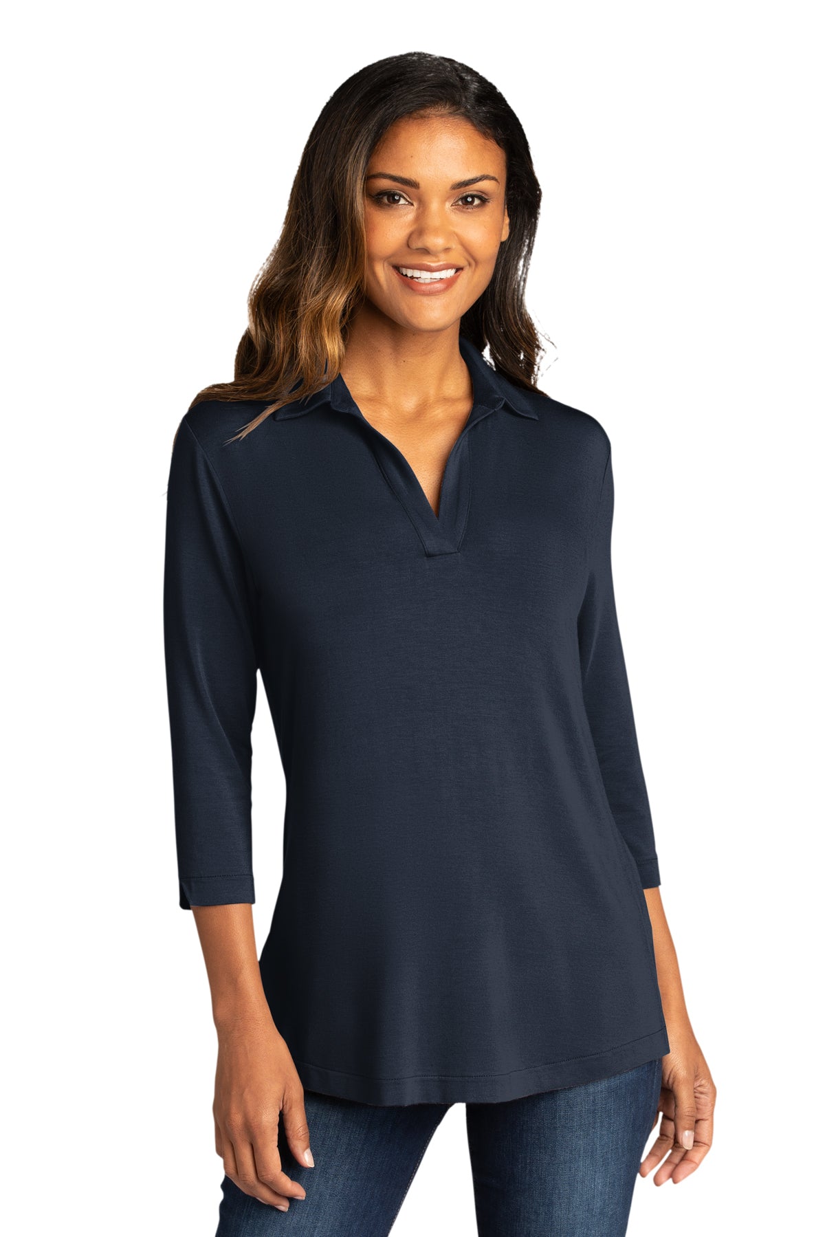 LK5601 Port Authority ® Ladies Luxe Knit Tunic