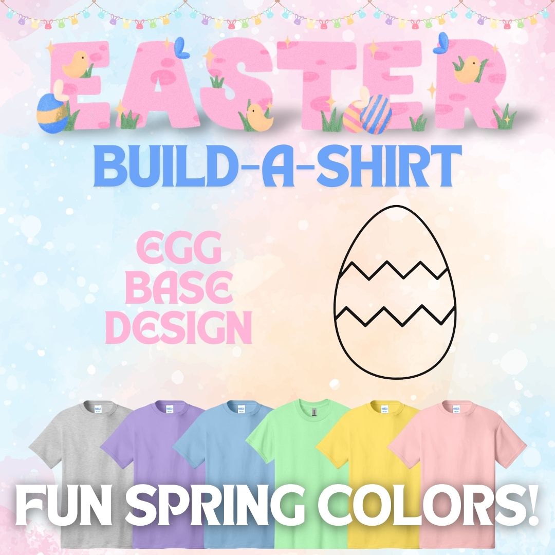 Easter Build-A-Shirt Egg base