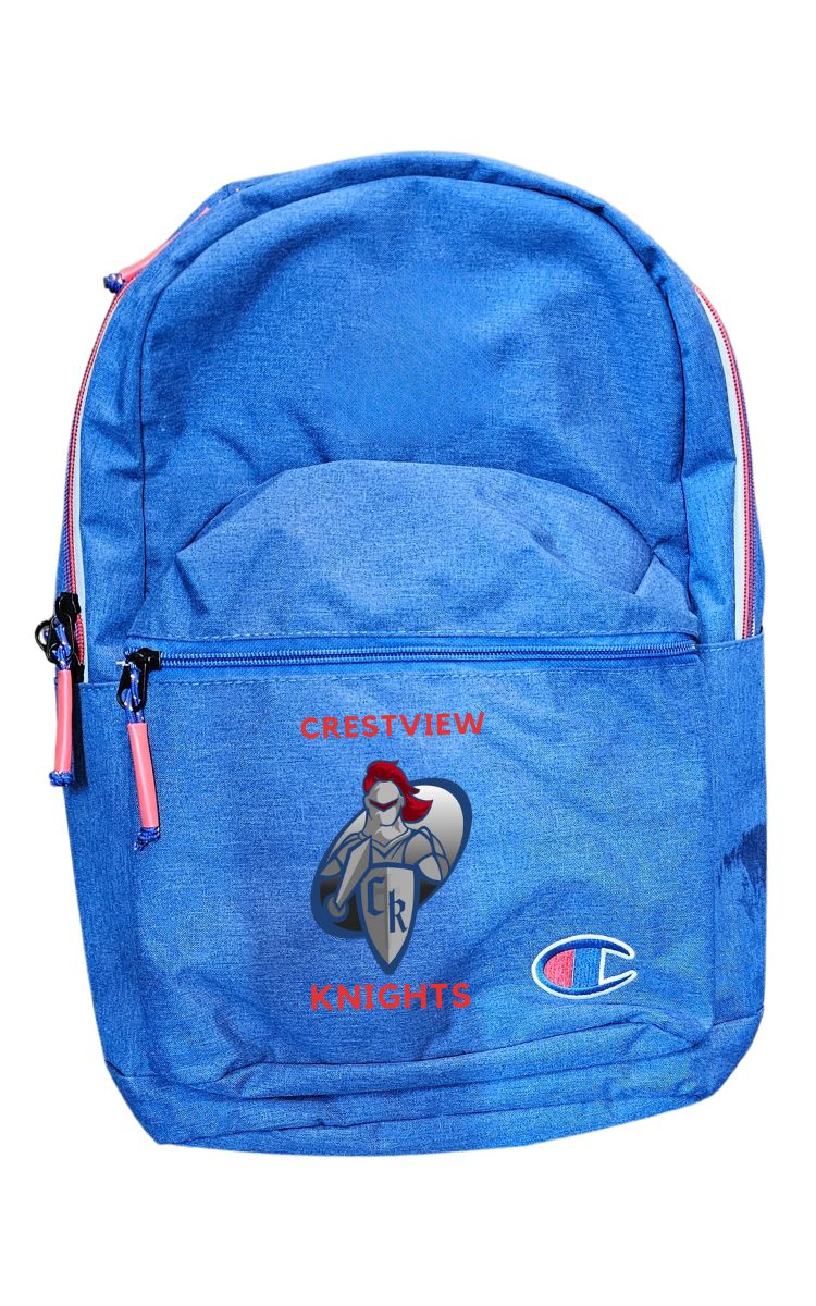 School Embroidered Backpack