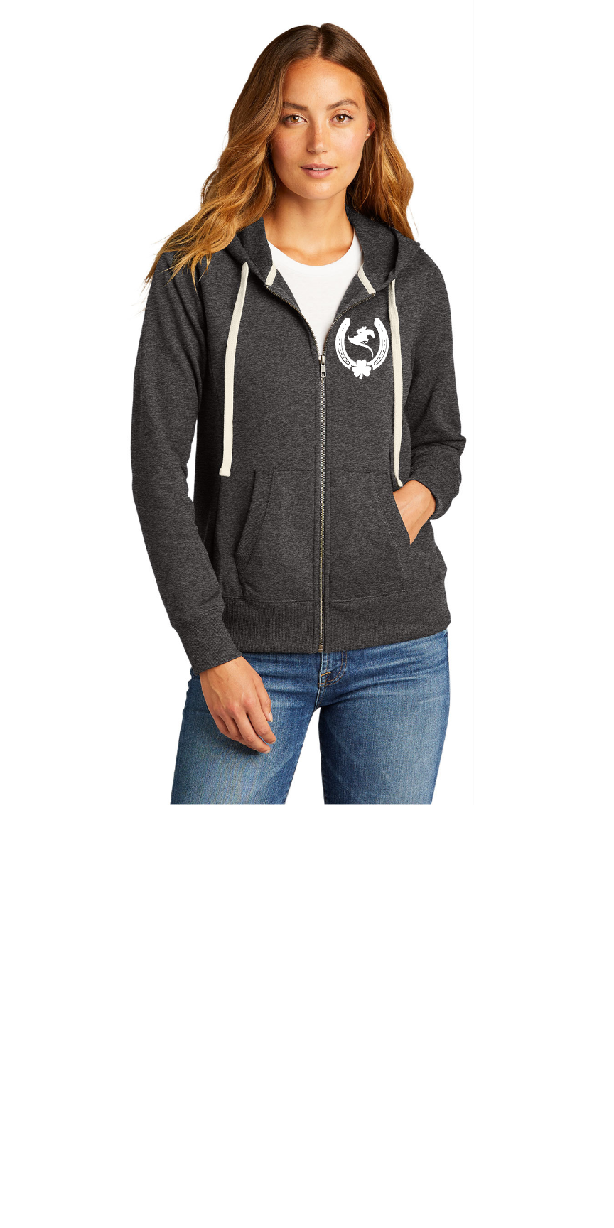 District® Women's Re-Fleece™ Full-Zip Hoodie---DT8103