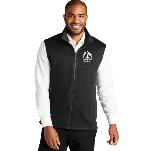 Port Authority Embordered Collective Smooth Fleece Vest-F206