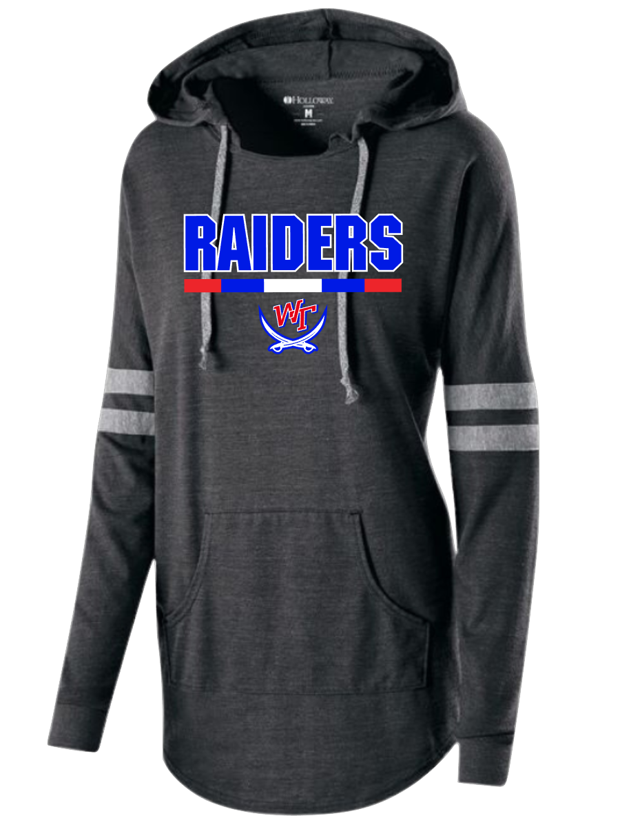 LADIES HOODED LOW KEY PULLOVER 229390 BLK