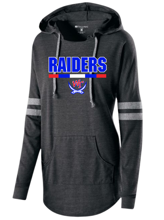 LADIES HOODED LOW KEY PULLOVER 229390 BLK