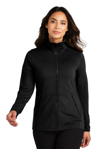 LK595  Port Authority® Ladies Accord Stretch Fleece Full-Zip