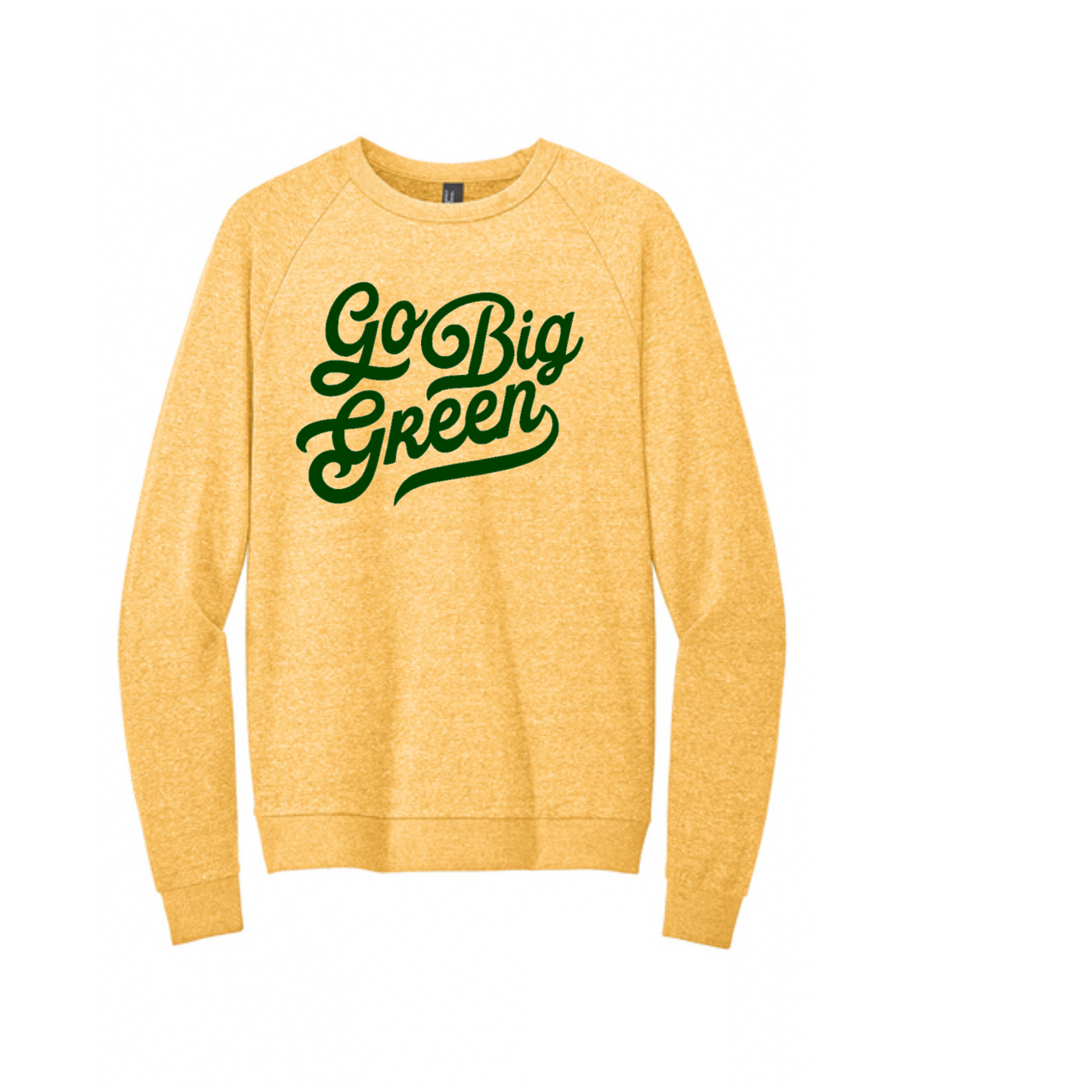 Go Big Green-District® Perfect Tri Fleece Crewneck Sweatshirt