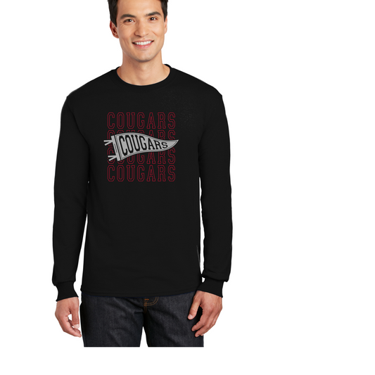 Cougar Banner Flag shirt -8400