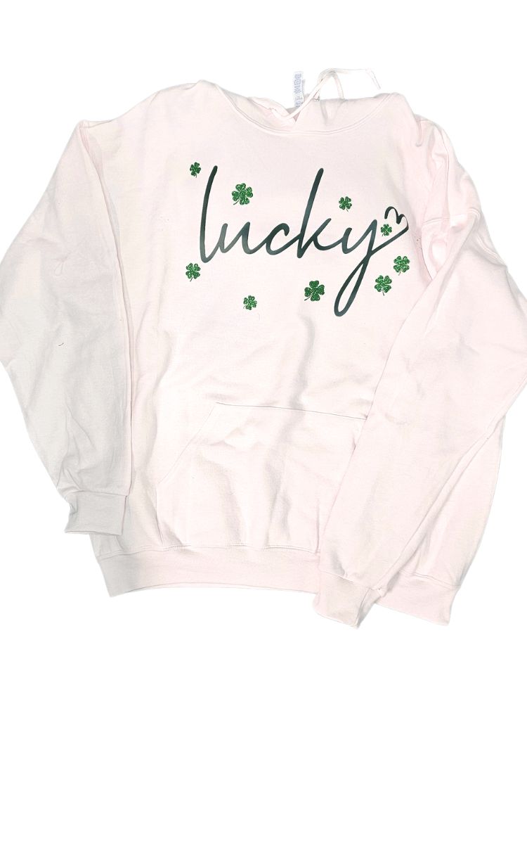 Lucky Glitter Clovers Shirt