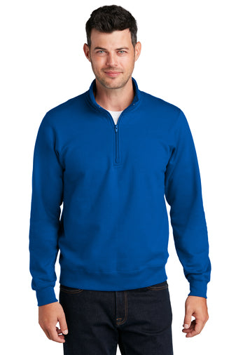 PC850Q Port & Company® Fan Favorite™ Fleece 1/4-Zip Pullover Sweatshirt