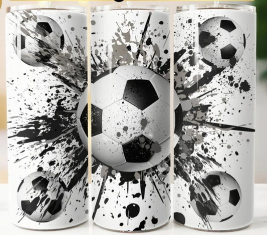 Insulated Soccer tumbler