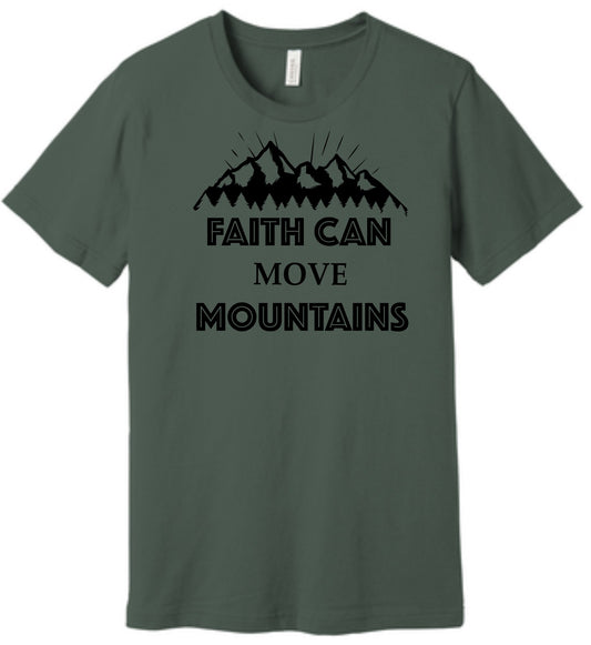 Faith can move mountains