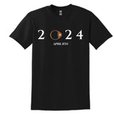 Black Solar Eclipse T-shirt 8000