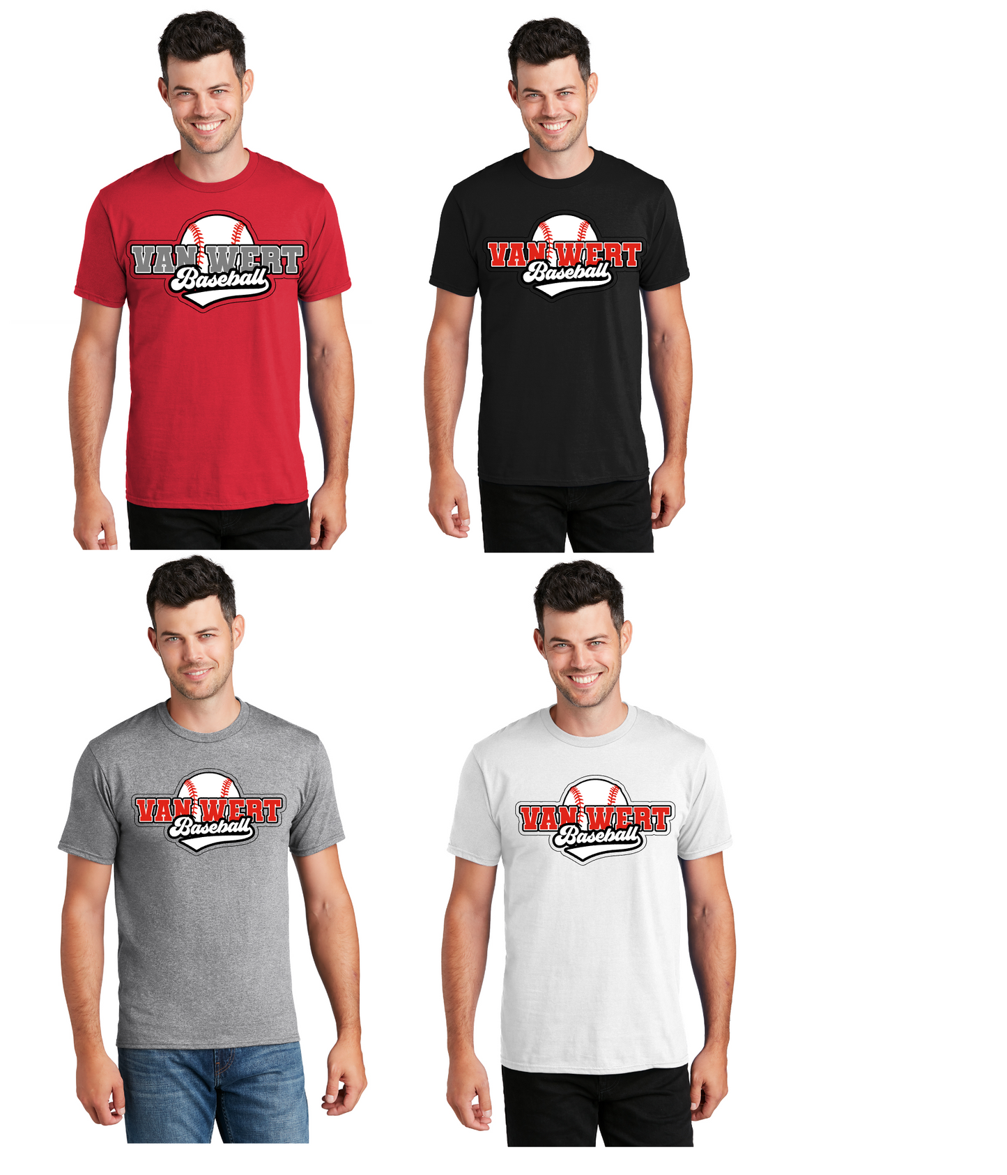 Van Wert Baseball -Port & Company Fan Favorite Tee-PC450