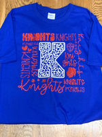 Knights Typography Shirt