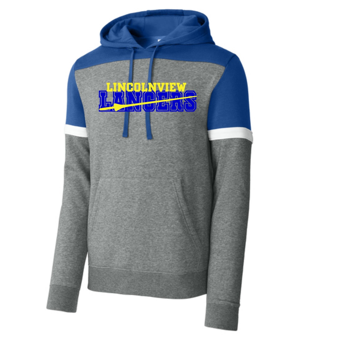 Lancer Sword-Sport-Tek Drive Fleece Colorblock Hoodie