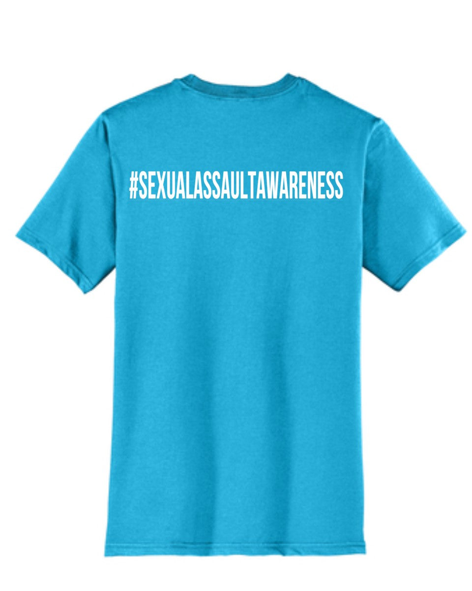 YWCA V-Neck #sexualassaultawareness